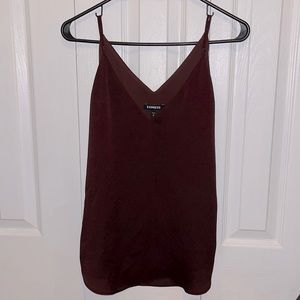 Express Cami Wine. Size M. No Flaws.